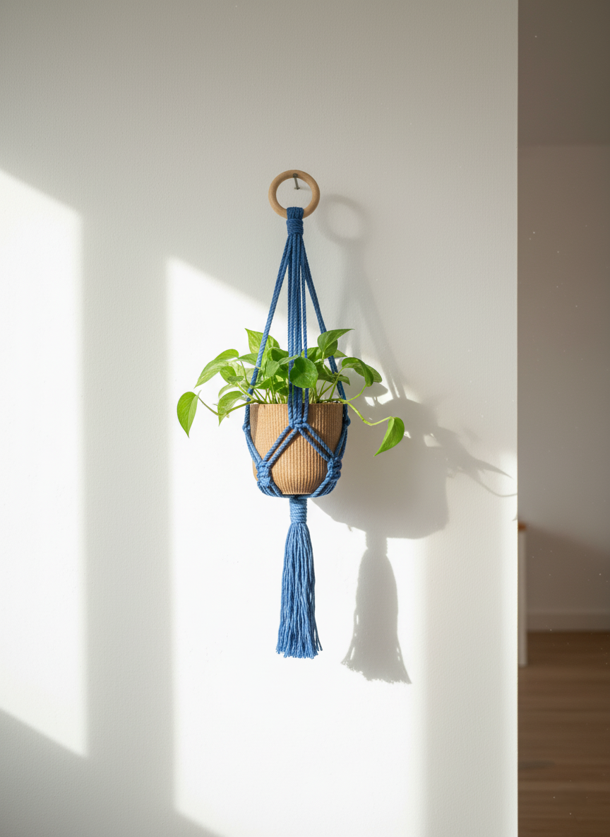 Macrame Pot/Plant Holder